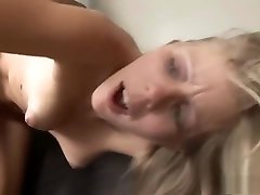 Skinny evelyn lin full sension teen with small boobs hangs on for a huge black shaft