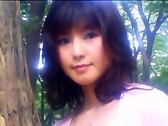 exótica chica japonesa en la mejor digitación, pelo clip javi