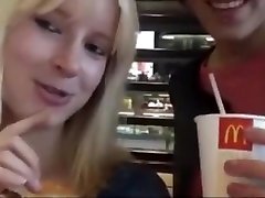 Fanny Fisting in a Fast Foods Rest Room