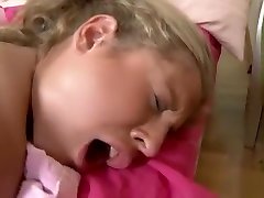 Juicy Russian blonde Katie goes through her rare video anal treatment