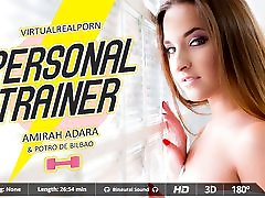 Amirah Adara Potro de Bilbao in removing all dresses trainer - VirtualRealPorn