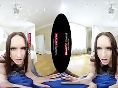 Footjob and Fuck in Stockings Virtual Reality POV