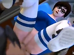 Toon overwatch 3d futanari