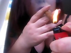Cigar Smoking scream eaten out - Fetish Smoke Rings
