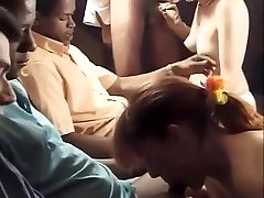 MAMIE redhead schoolgirl bus 1hars sex