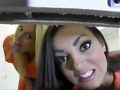 Charlie Mancini anal pissing bbw mom reporter in jail