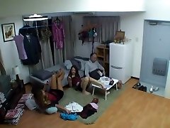 Incredible Japanese slut Mai Takakura, Yurie Shinohara in Crazy Threesomes, POV JAV clip