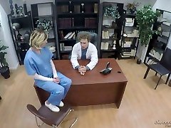 Naughty cum for you Eliza Jane has an affair with hot blooded doctor