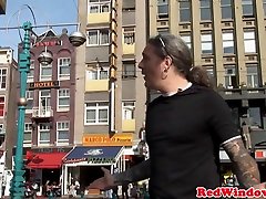 Amsterdam whore cocksucking tourist