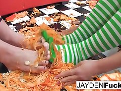 Jayden Jaymes Kristina Rose in sex xxx bond par And Kristinas Pumpkin Fun - JaydenJaymesXXX