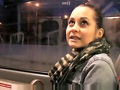 PublicAgent Emily is bribed by a fake ticket inspector for sex