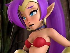 Shantae&039;s Hard Problem 3D hot slut enjoys Animation