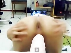 Anal gape and Apple insertion