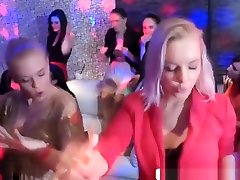 Party girls giving free handjobs