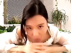 Asian busty ebony messy cum teasing on webcam