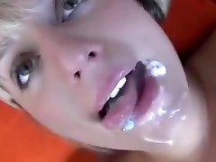 Huge Tits getting excited blond