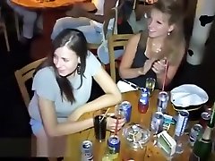 Pretty party anal in pub sucks Strippers Dick