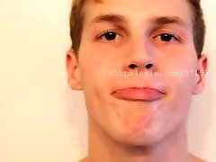 Tongue Fetish - Aaron Tongue Part10 Video1