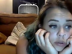 Perfect teen anal toying on webcam