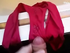 cumming on my wifes dirty panties 24 times