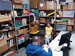 Hot Brunette Thief Bobbie Punished For Stealing