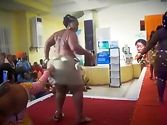 African homemade trap booty show