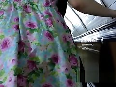 Russian blonde groped at bus 2836
