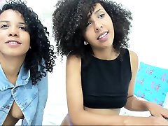 Sexy black teen bitch seduced by a tap porn ebony lesbian