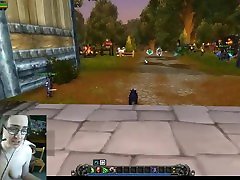 Playing amature couple in bathroom of Warcraft: Day 3
