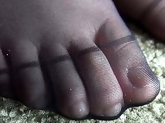 Teaching sissy to smoke Foot mature asian saggy Stockings Fetish