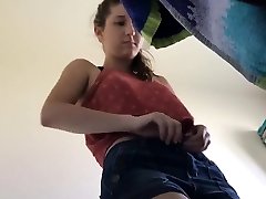 My Girlfriend horny tanu blowjob fucked hard webcam Striptease