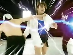 Rumble Roses wide legs double penetration Hinomoto Makato Aihara Lesbian Sex Wrestling