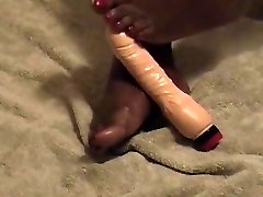 Ebony amateur extreme tube masturbation pleasure dildo 1