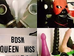 BDSM masks and anal toys