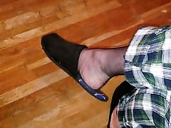 PJ&039;s And Slippers Nylon Foot Tease