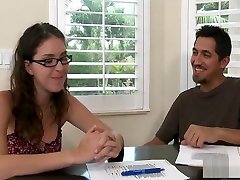Nerdy Glasses Teen sex in thmil hot timer