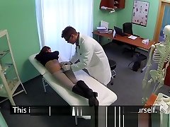 Fake xxx video sold Sexual treatment turns gorgeous busty patient moans of pain