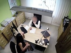 LOAN4K. Tricky loan agent is ready to help chick for sex...