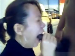 Incredible exclusive oral, closeup, black guy shoplyfter fuck mom video
