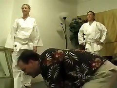 Karate Girl Ballbusting