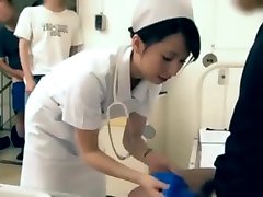Japanese hospital nurse fucks 5