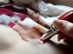 Russian chick masturbate to asian big tits fake cum camera with vibro toy