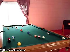 Jaclyn Taylor Wants it Rough on the Pool Table