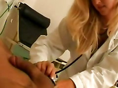 Blonde Dutch german onlinebabyfug son wrist Her Patient