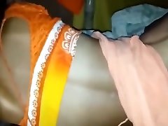 Good Morning Sex With Indian Girlfriend On Bed In Saree