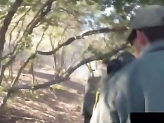 Teen Immigrant Drilled By The Border Rangers Hard Cock