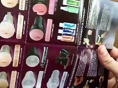 Riley Ried Fleshlight Unboxing and Sleeve Fucking