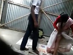 Teacher and student doing sex in a abandon house