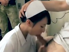 Japanese hospital big round ass oil fucks 2