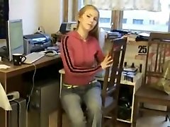 So Pretty Blonde miya khlifa anal videos Make An Amazing Stripping Homemade,Enjoy